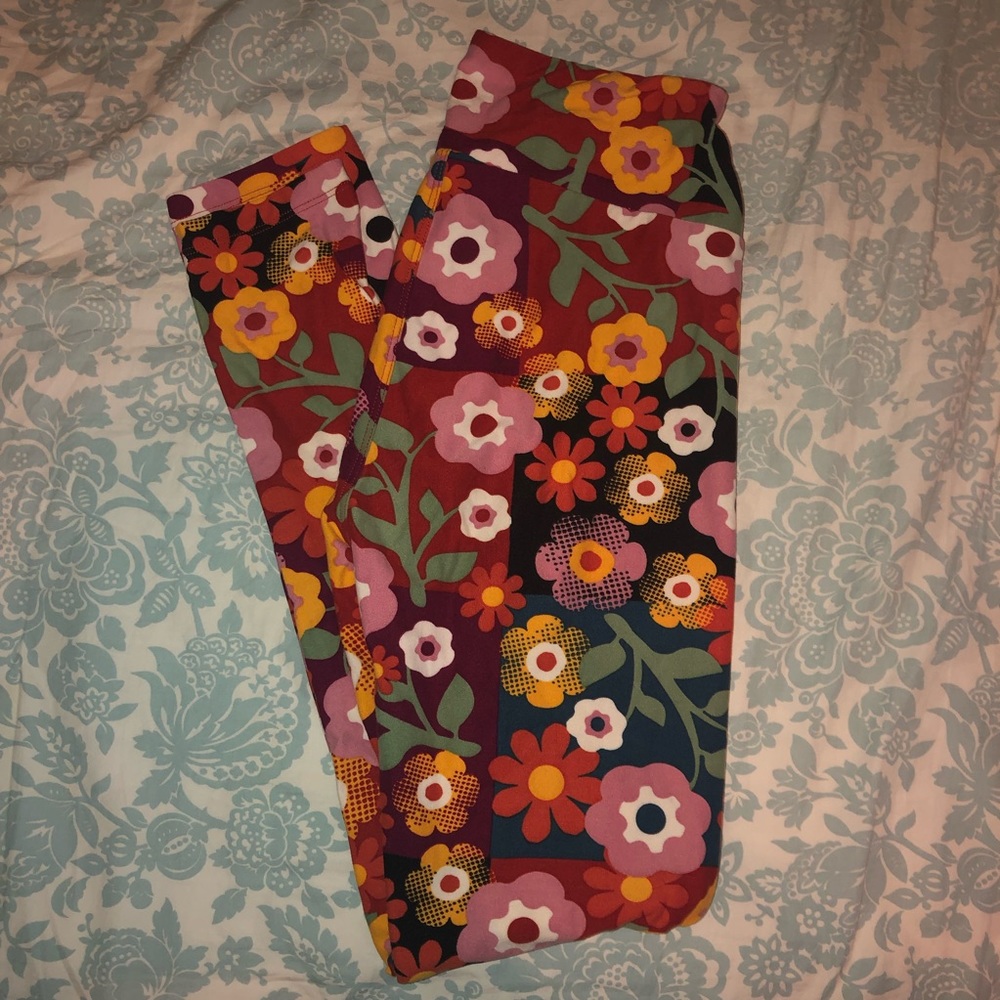 Floral, LulaRoe leggings